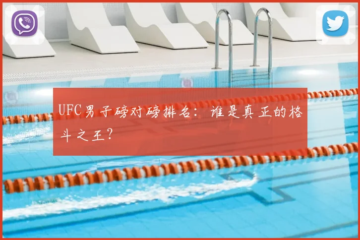 UFC男子磅对磅排名：谁是真正的格斗之王？